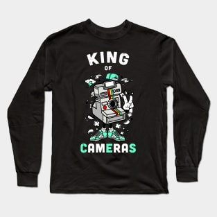 King of Cameras / Camera Lover gift idea Long Sleeve T-Shirt